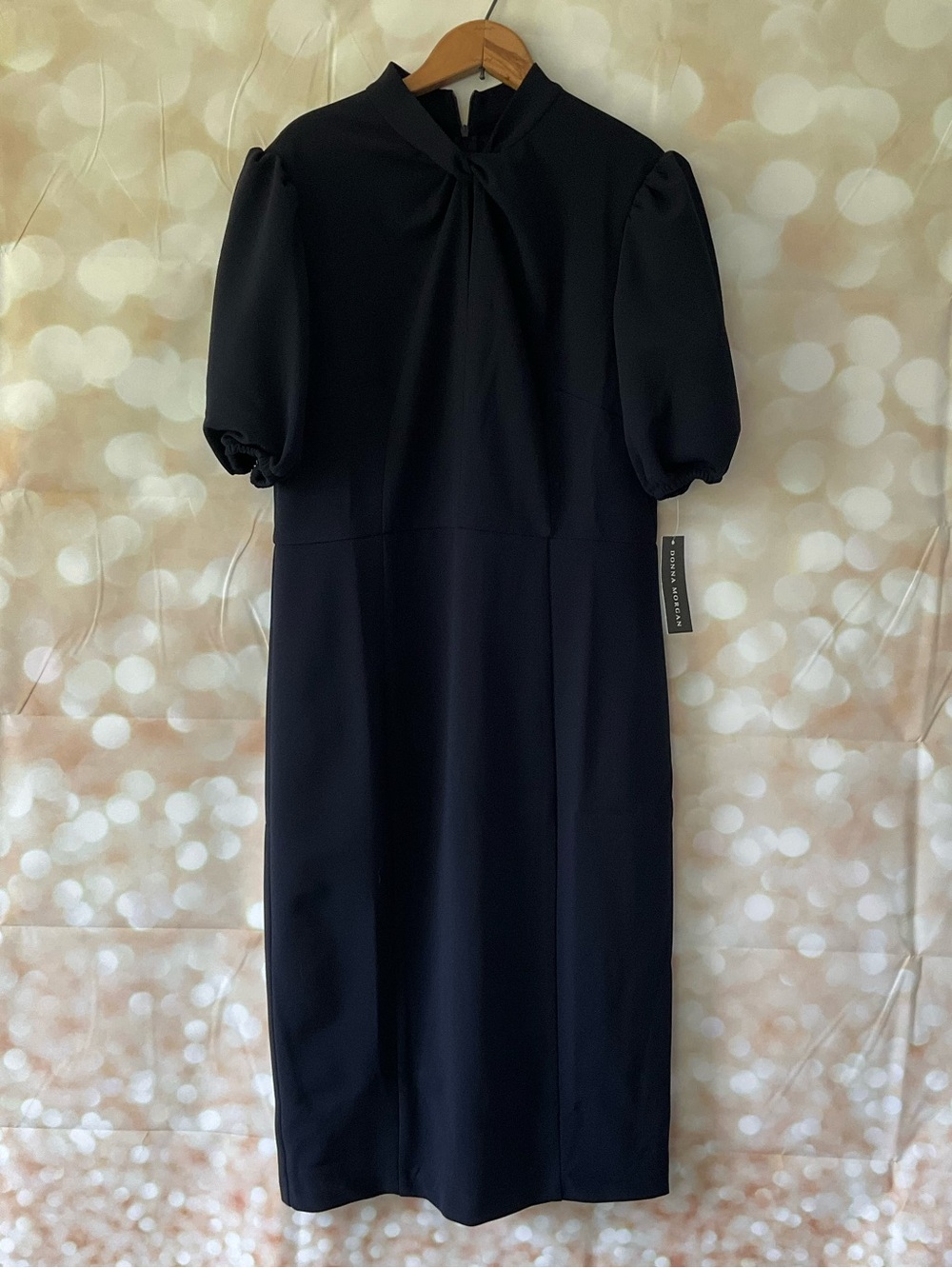 Donna Morgan Navy Blue Dress